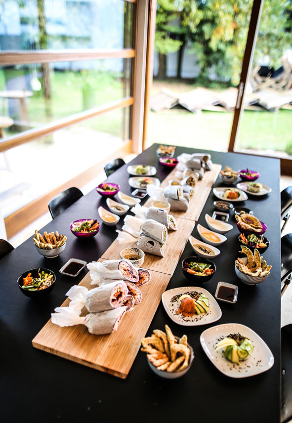 Sushi-Burrito aus der Fusionsküche